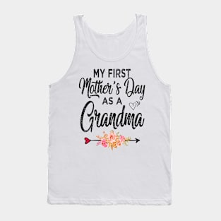 my first mothers day as grandma Tank Top